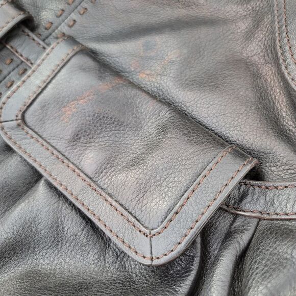 Cole haan large hobo bag dark brown - Picture 3 of 13